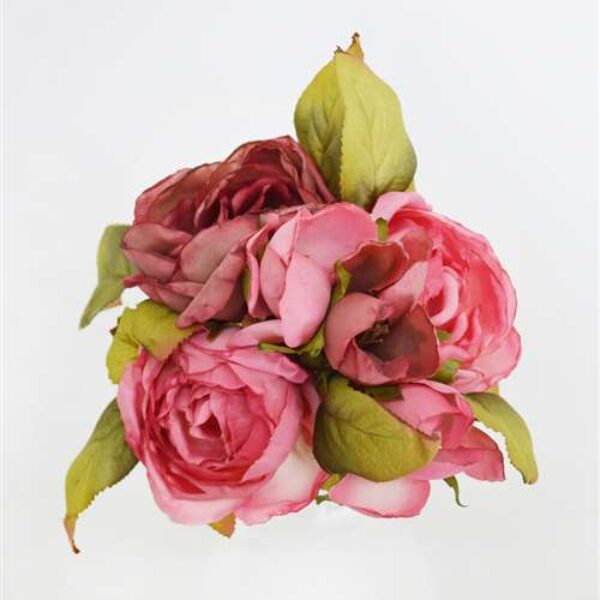 Dry Look Rose Bouquet Dusty Pink