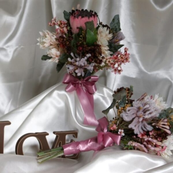 Native Wildflower Protea Brides Bouquet