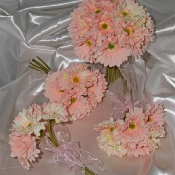 Premium Soft Pink Gerbera Wedding Posy