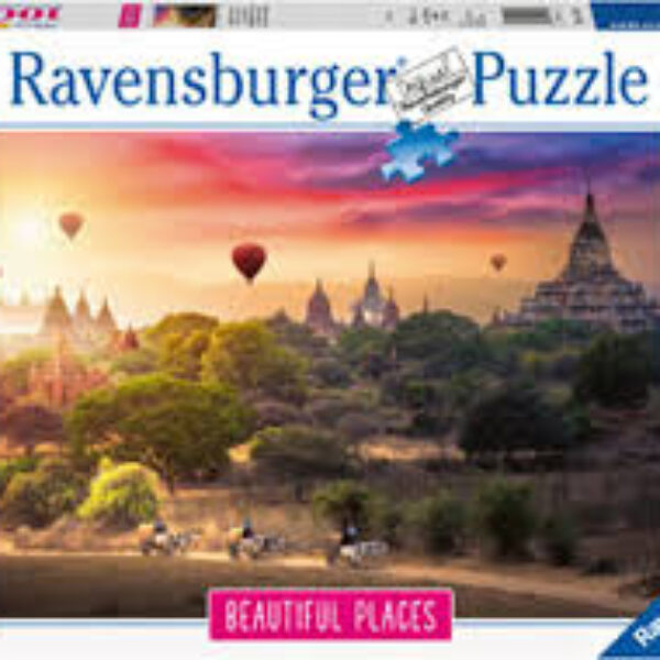 Ravensburger - Beautiful Places - Hot Air Balloons over Myanmar