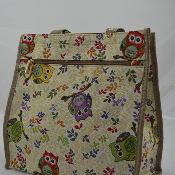 Signare Tapestry Shopper Bag - Owl