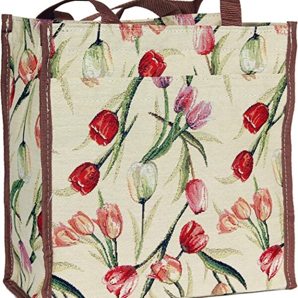 Signare Tapestry Shopper Bag - Tulip